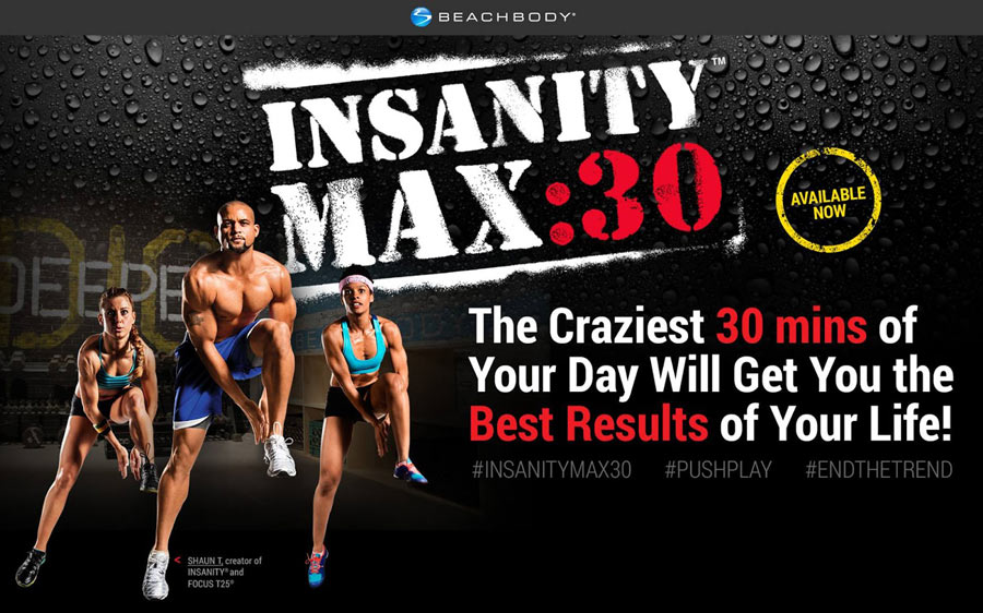 [图]第七周课程 Insanity Max 30 减肥HIIT神操