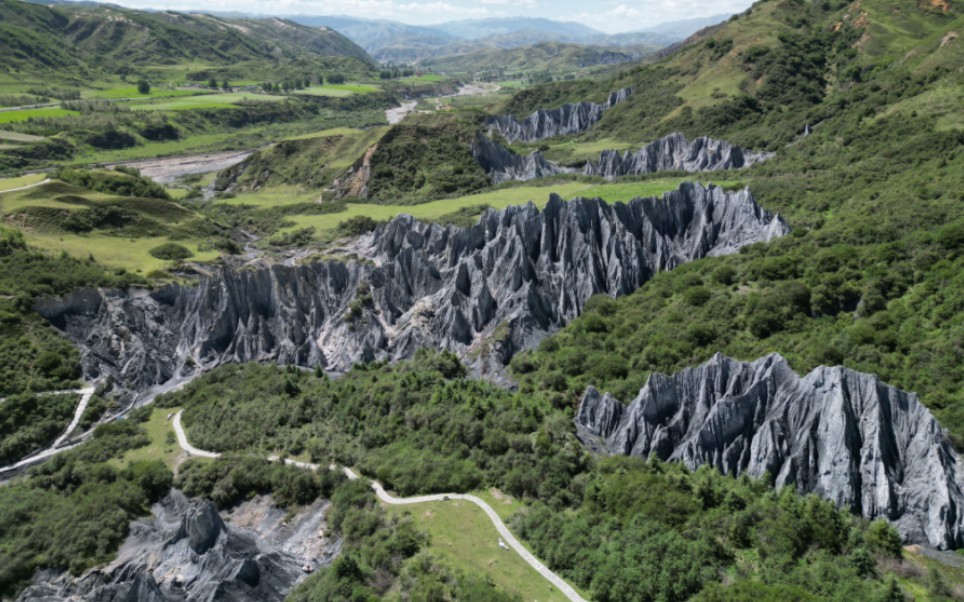 川西-墨石公园-人拍 航拍