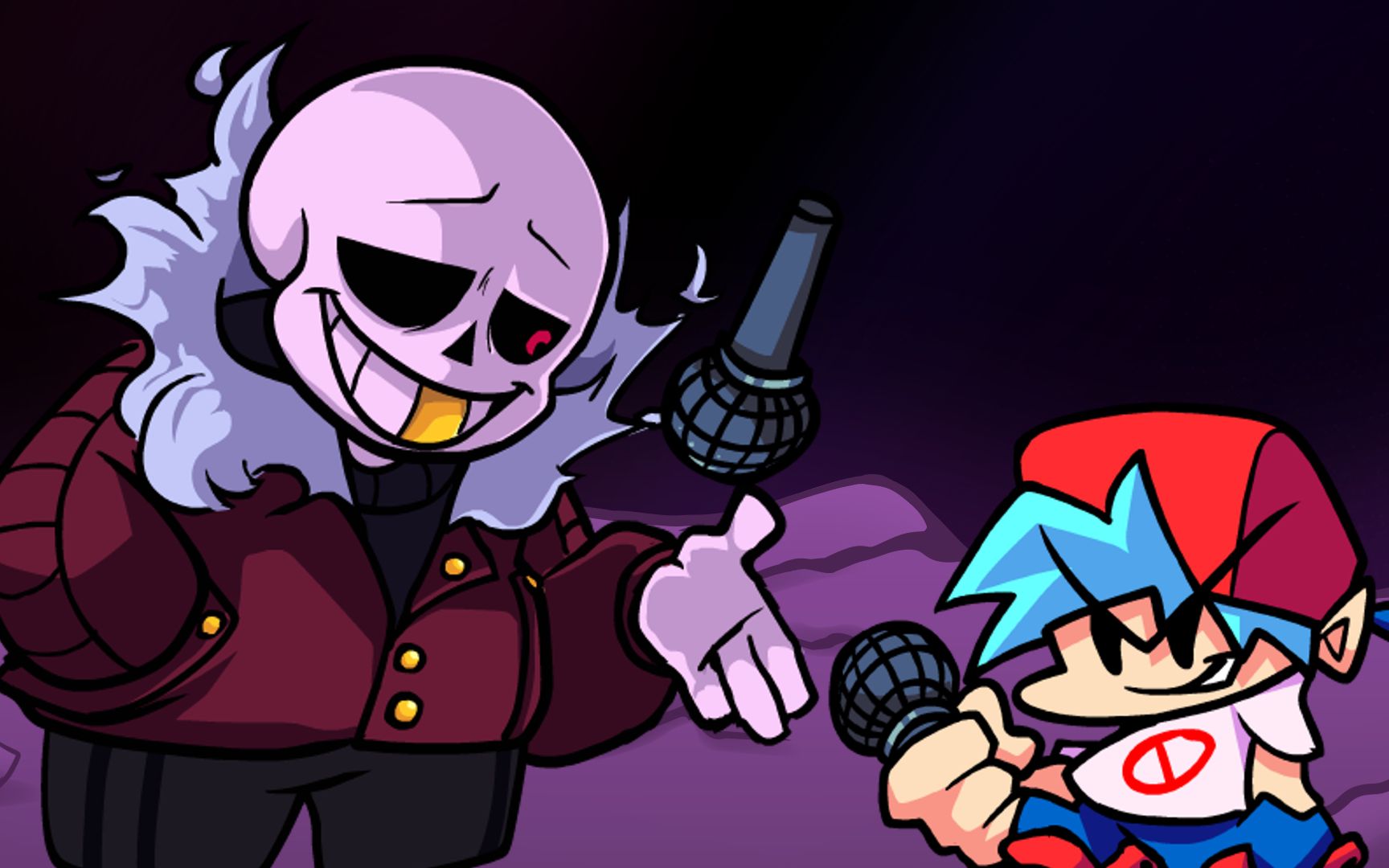 fnf模组 fallen stars alpha版 全流程_音游热门视频