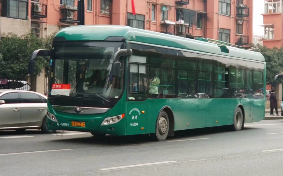 杭州无轨电车图片