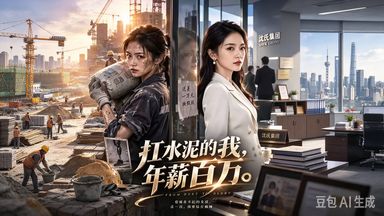 【免费-AI短剧】-《扛水泥的我，年薪百万》