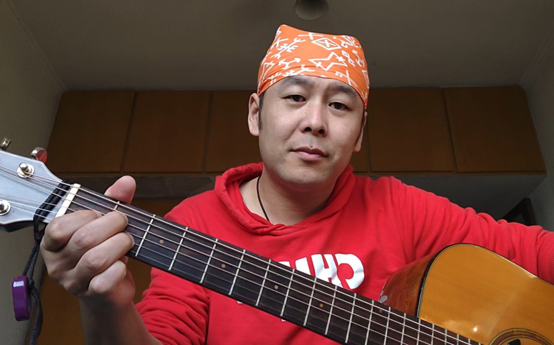 吉他amaj7和b7和弦转换.