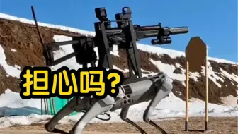 机器狗背枪射击视频疯传