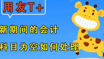 【T+年结】直接结转时新建了期间，新期间的会计科目为空如何处理
