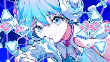 初音ミク フルカラーパスケース saepy Ver. 定期入れ 日本製