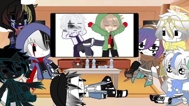 sans au react to chara meme||gacha club