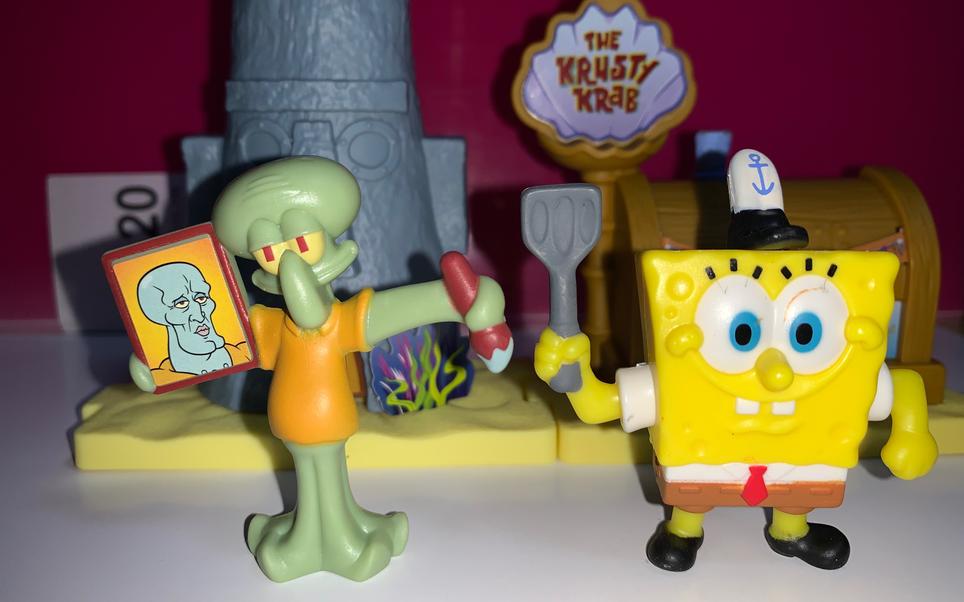 麦当劳新玩具--海绵宝宝