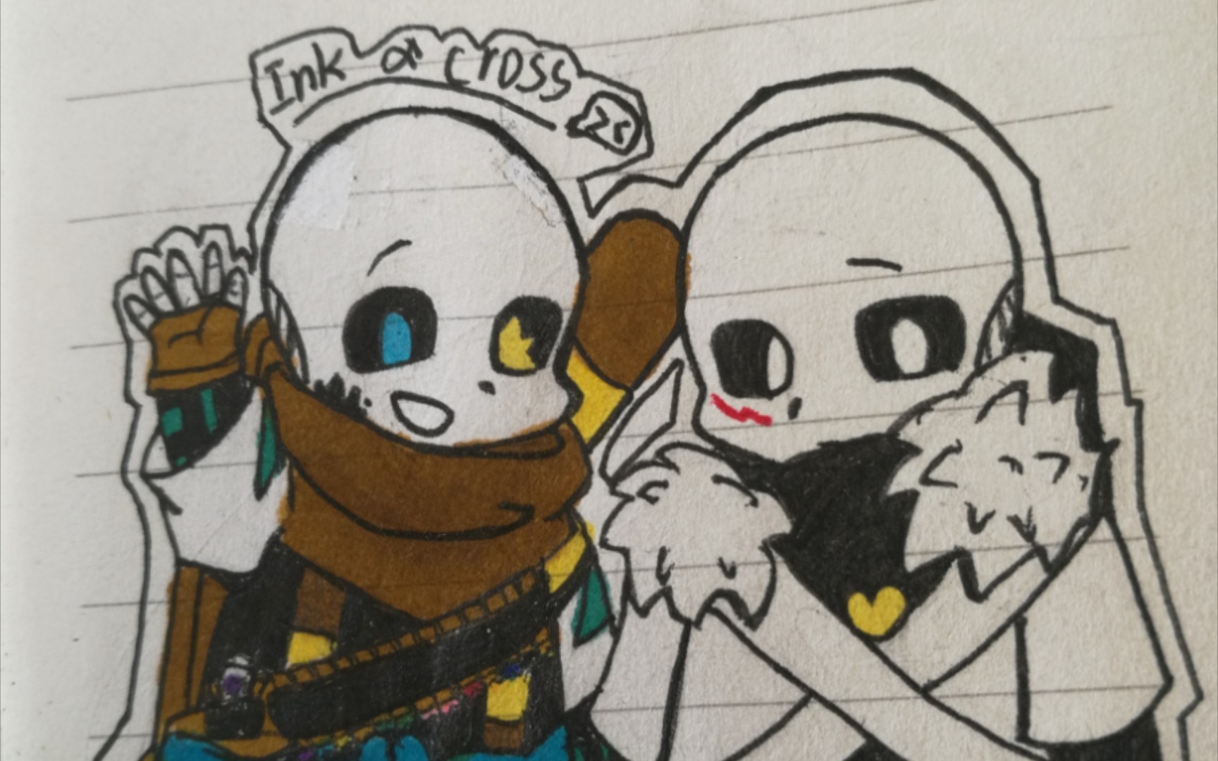 [Ⅰc]ink和cross确实挺可爱鸭