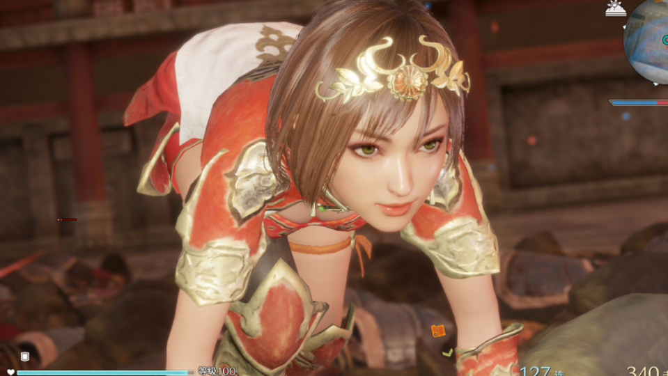 真三国无双孙尚香胜利结算画面