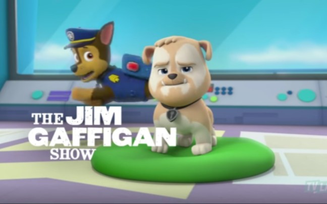 [图]The Jim Gaffigan Show: Jim Gaffigan on Nickelodeon's hit show Paw Patrol（加中文字幕）