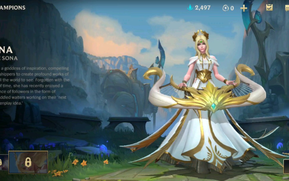 《LOL手游》B测:新老婆?今日新增5大皮肤,琴女皮肤原画太美了!_哔哩哔哩 (゜-゜)つロ 干杯~-bilibili