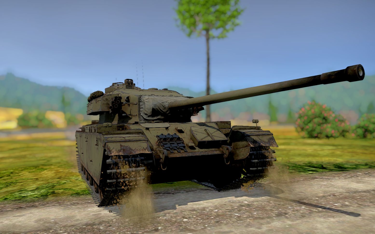 【简评】颜值与实力并存的优雅红茶坦克【战争雷霆】百夫长mk3简评