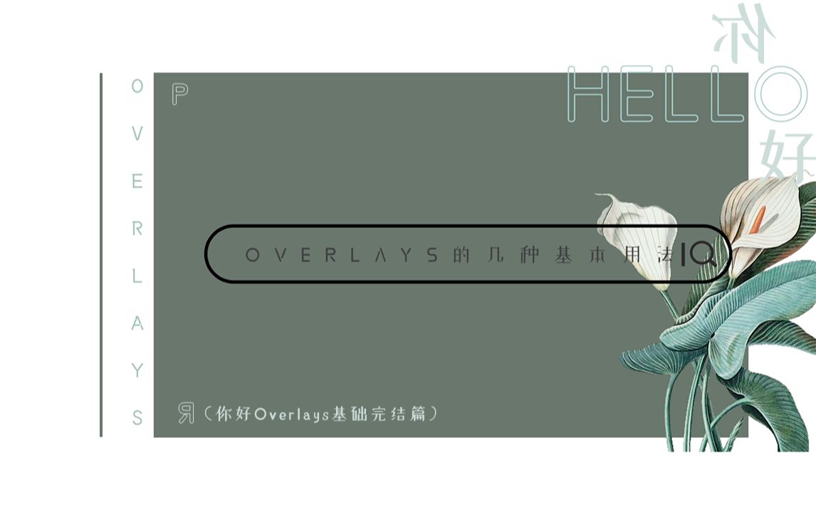 【overlays教程】proverlays使用教程哔哩哔哩bilibili