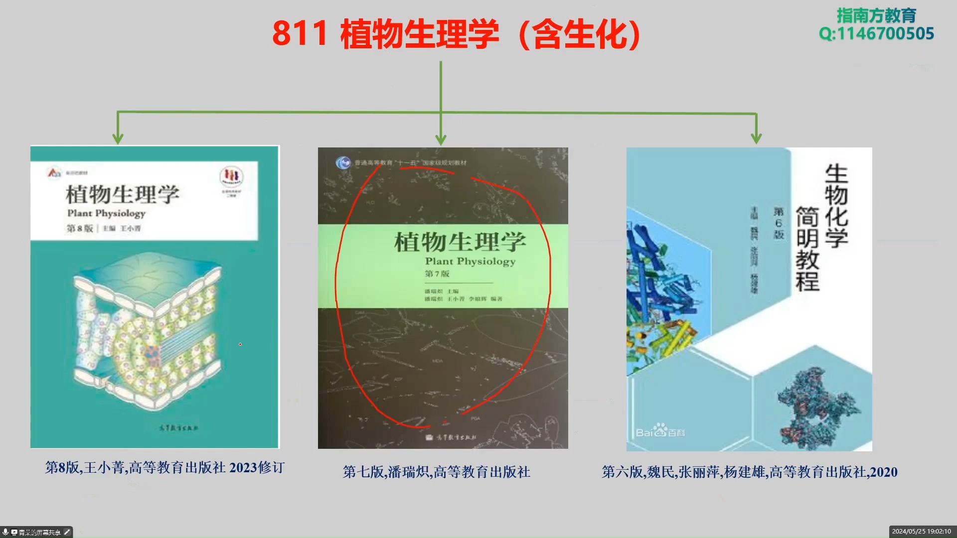 [图]专业130+南京林业大学植物生理学811考研南林生物化学简明教程考研直播课程