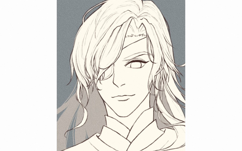 【procreate】血雨探花(线稿)