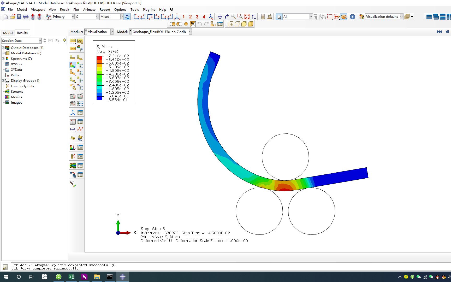 【Abaqus】第六十四讲:显式动力学分析4板材三辊弯曲成型哔哩哔哩bilibili