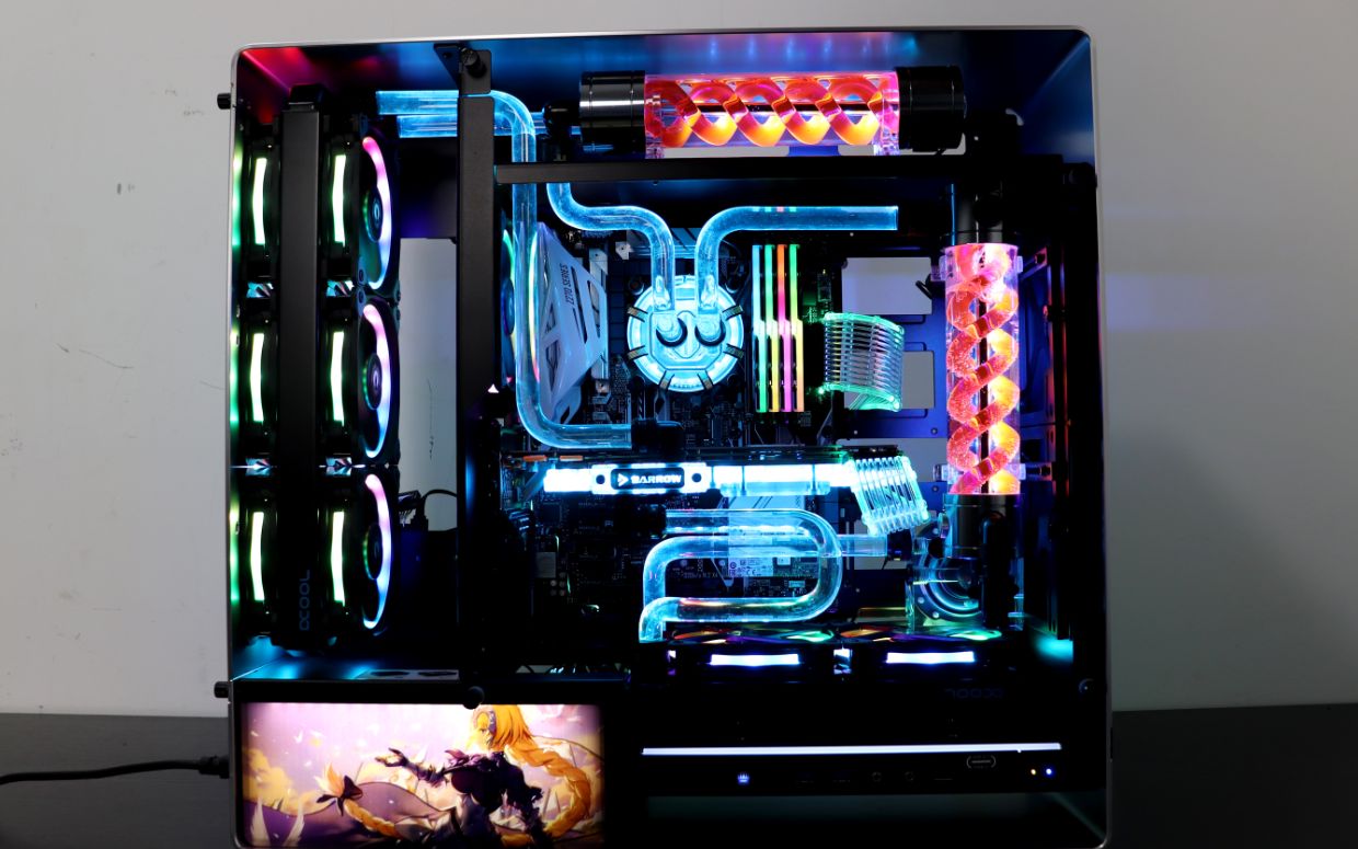 分体水冷主机迎广909经典分体水冷方案伟哥出品