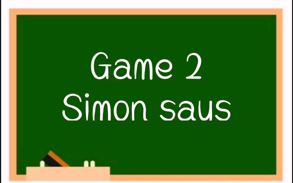 (幼儿课堂游戏2)simon says丨学习动作action learning丨热身warm up