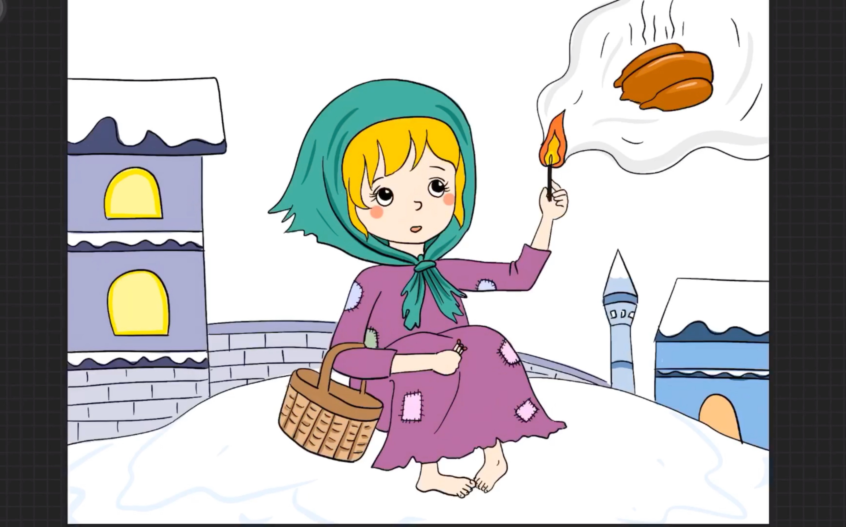 童话故事系列——卖火柴的小女孩