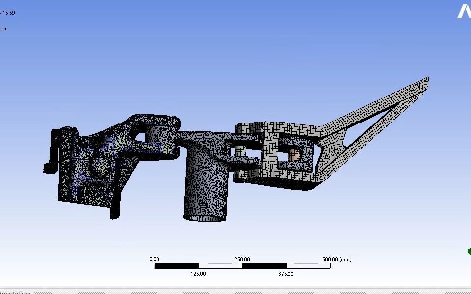 [图]【ANSYS-Meshing】复杂装配件的网格划分及分析