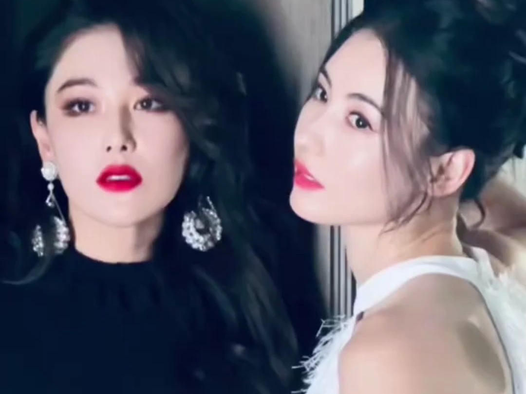 张馨予和张柏芝好有气质,五官完全没有可以挑剔的地方