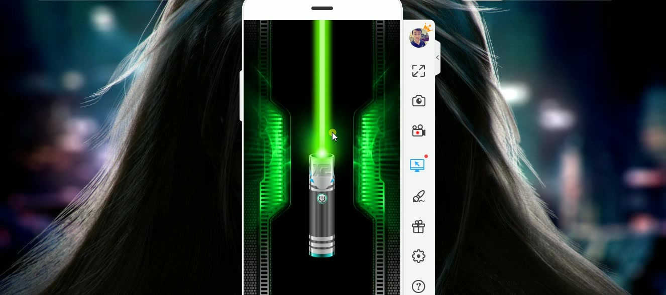 这种手机激光笔你玩过吗,智商不高的请别看