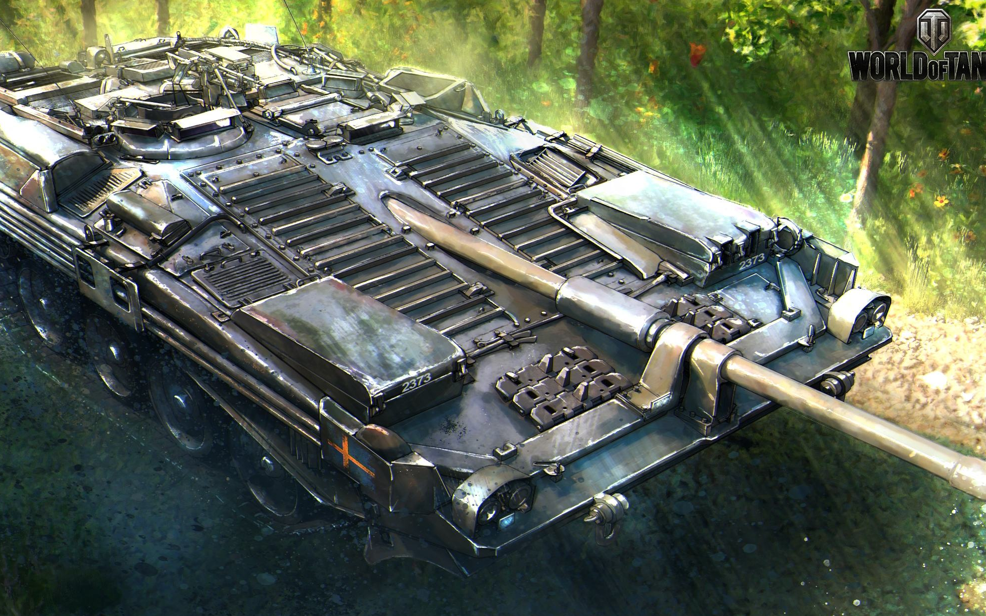 坦克世界【wot】 strv1030组队 11杀普洱靶场练习_哔哩哔哩 (゜-゜)つ