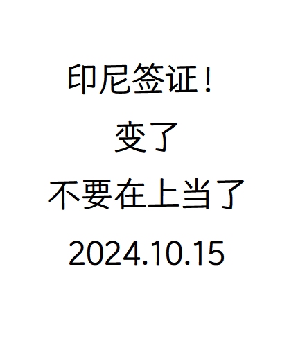 印度尼西亚签证申请攻略哔哩哔哩bilibili