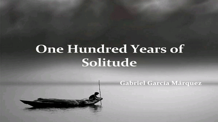 [图]Gabriel Garcia Marquez - One Hundred Years of Solitude -01