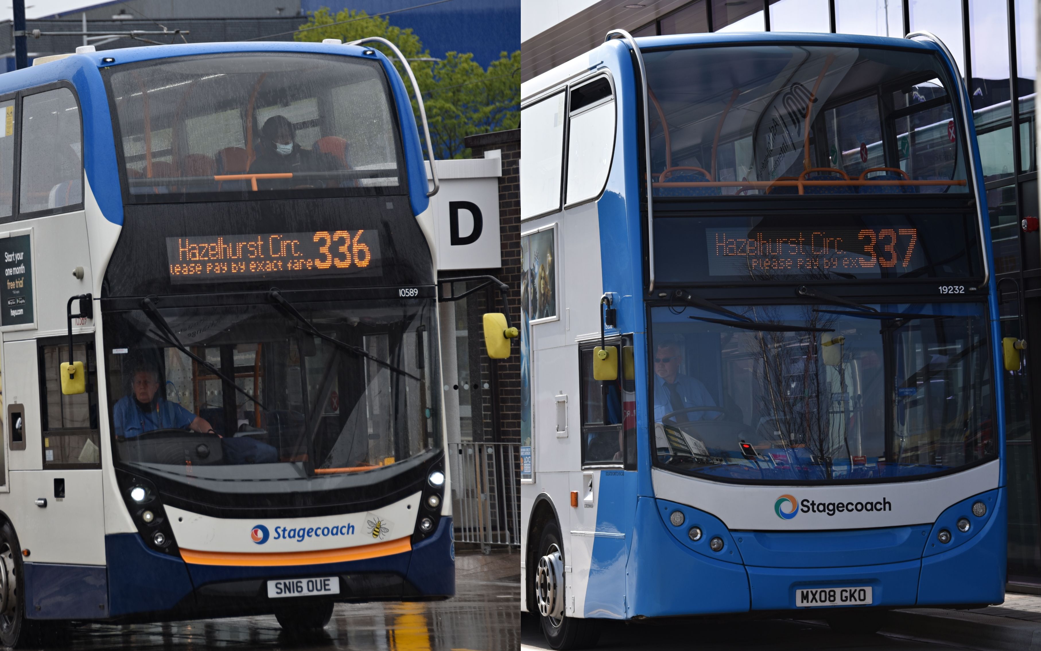 英国公交pov [stagecoach manchester] service 336/337_哔哩哔哩