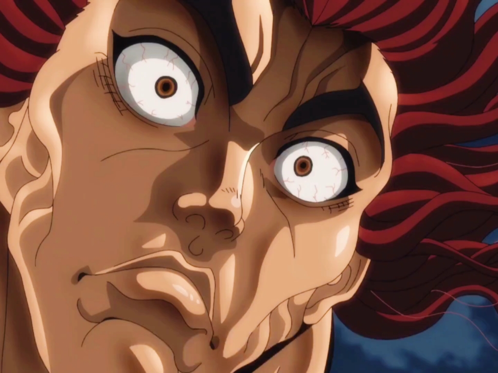 刃牙利用鬼脑幻想出爷爷范马勇一郎,勇次郎直接被吓傻了"!