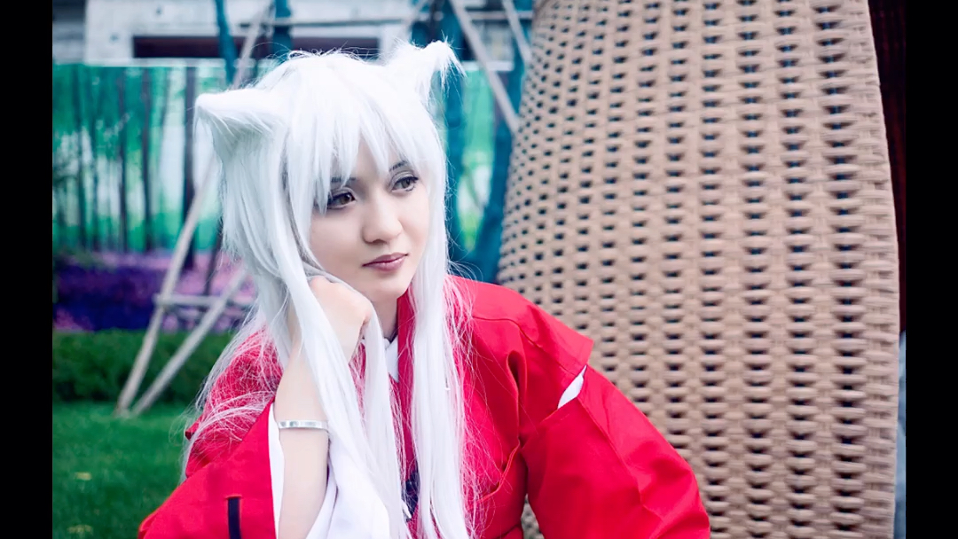 漫展场照 犬夜叉 cos_哔哩哔哩 (゜-゜)つロ 干杯~-bilibili