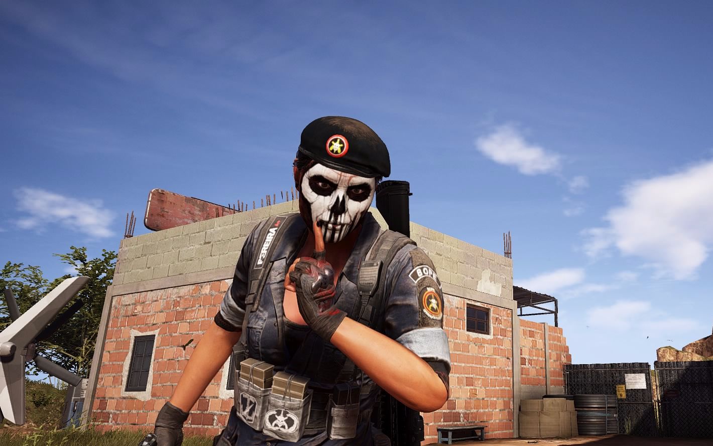 【幽灵行动荒野x彩虹6号】caveira角色实战演示低配