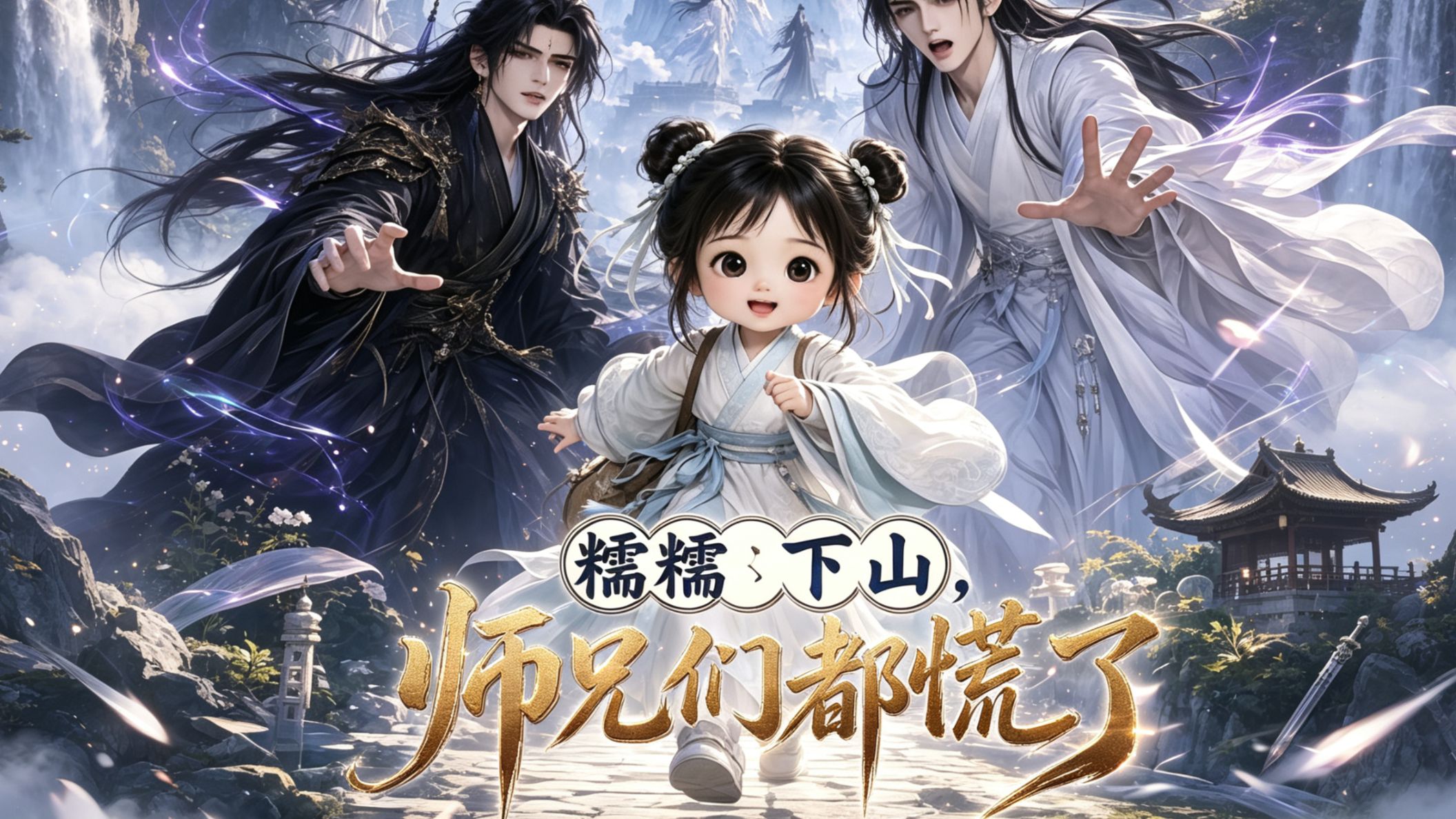 完整版【糯糯下山，师兄们都慌了】六岁小师妹下山，寻回的师兄竟是三界大佬