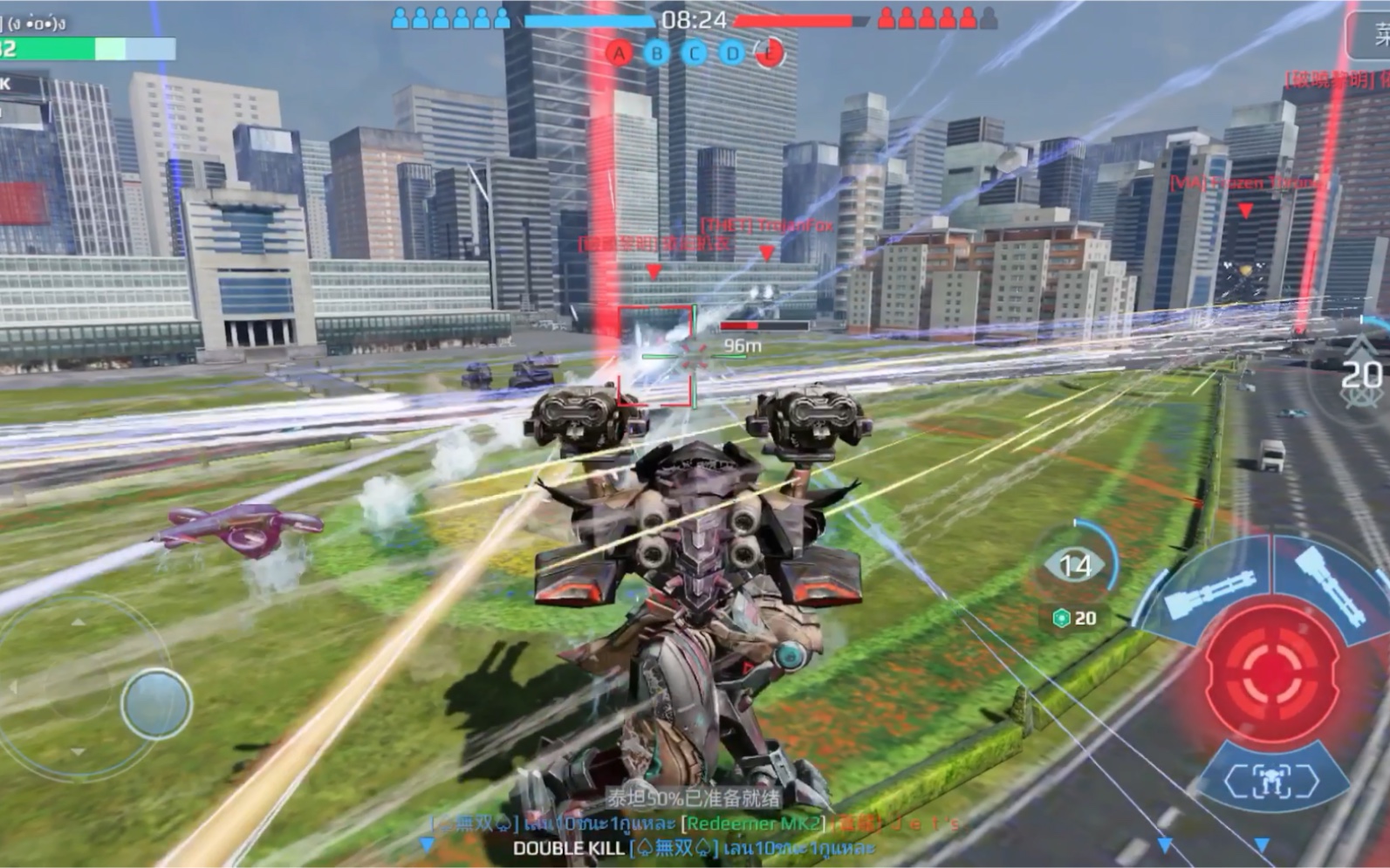 warrobots机甲战队新画作作战0702ω0702