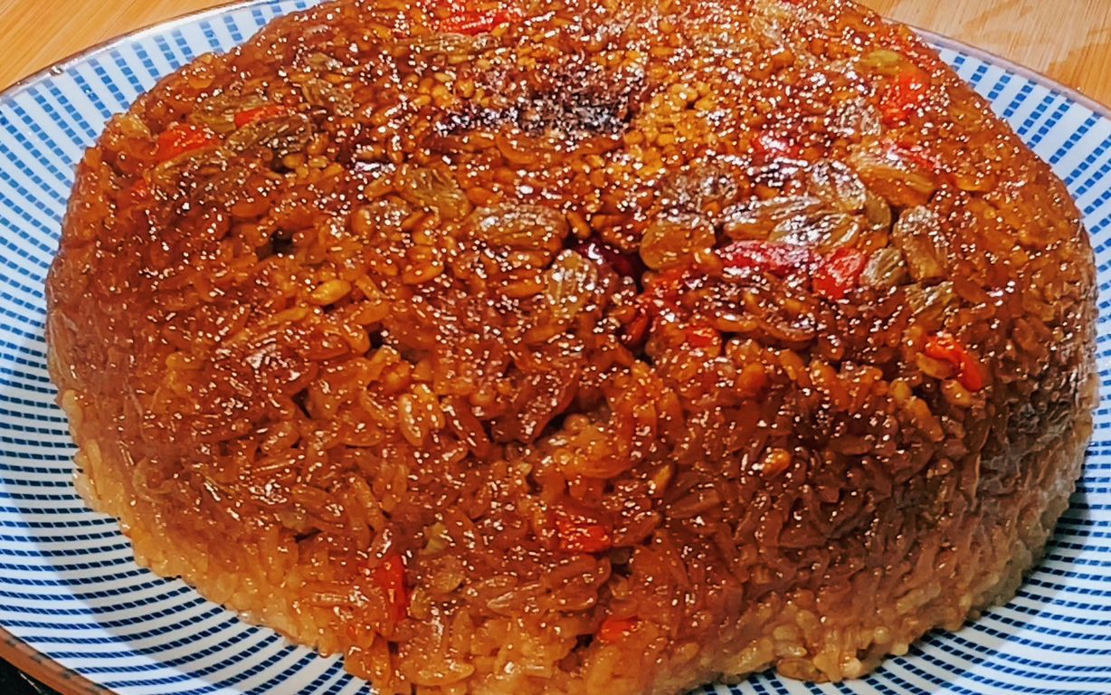 过年吃红糖糯米饭,寓意团团圆圆,甜甜蜜蜜,大厨教你正确做法