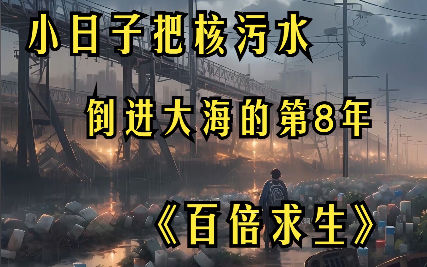 [图]小日子把核污水倒进大海的第8年，在末日里挣扎了三年的我，终于饿死在一个不起眼的夜晚《百倍求生》