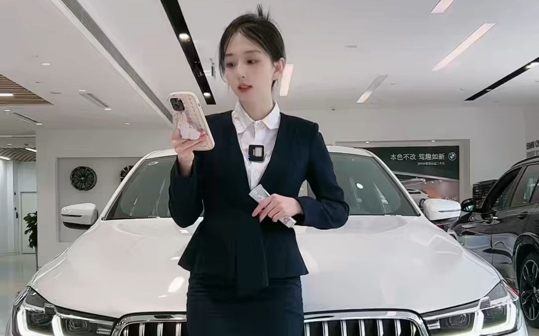 抖音车模丝袜女主播直播卖车 #776