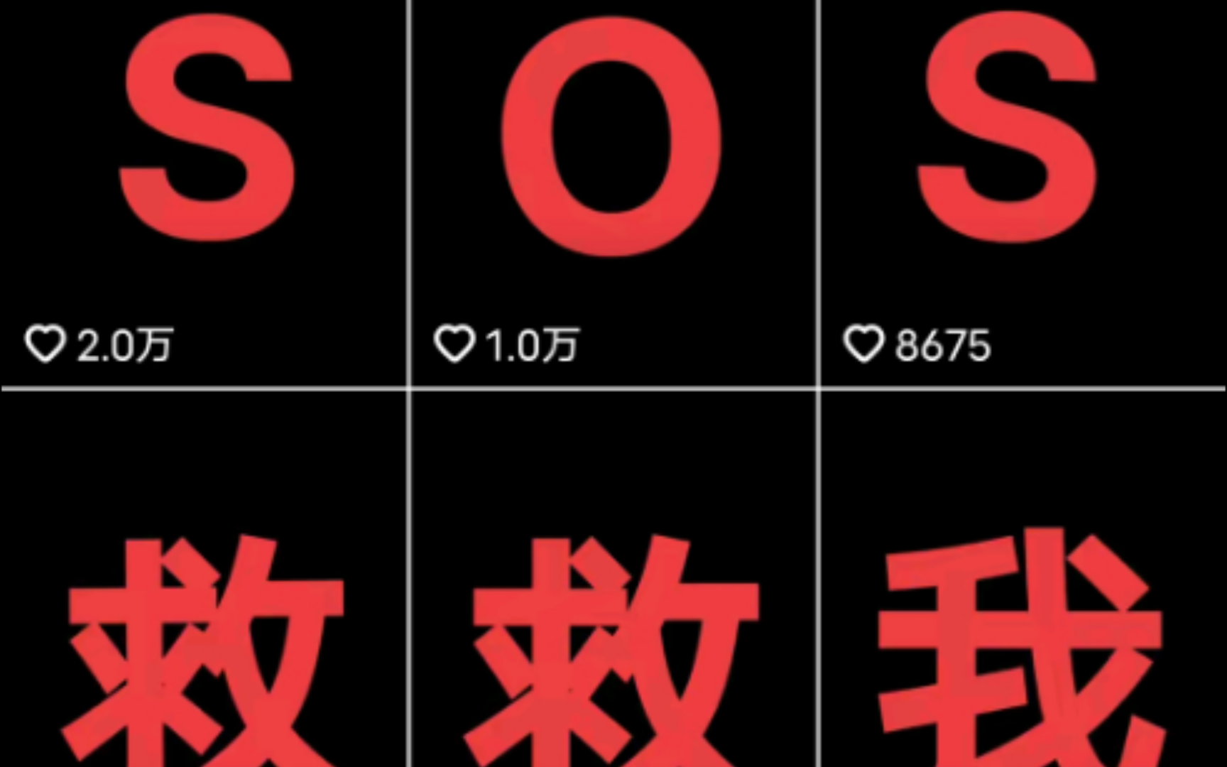 她在求救!"sos救救我求求你"