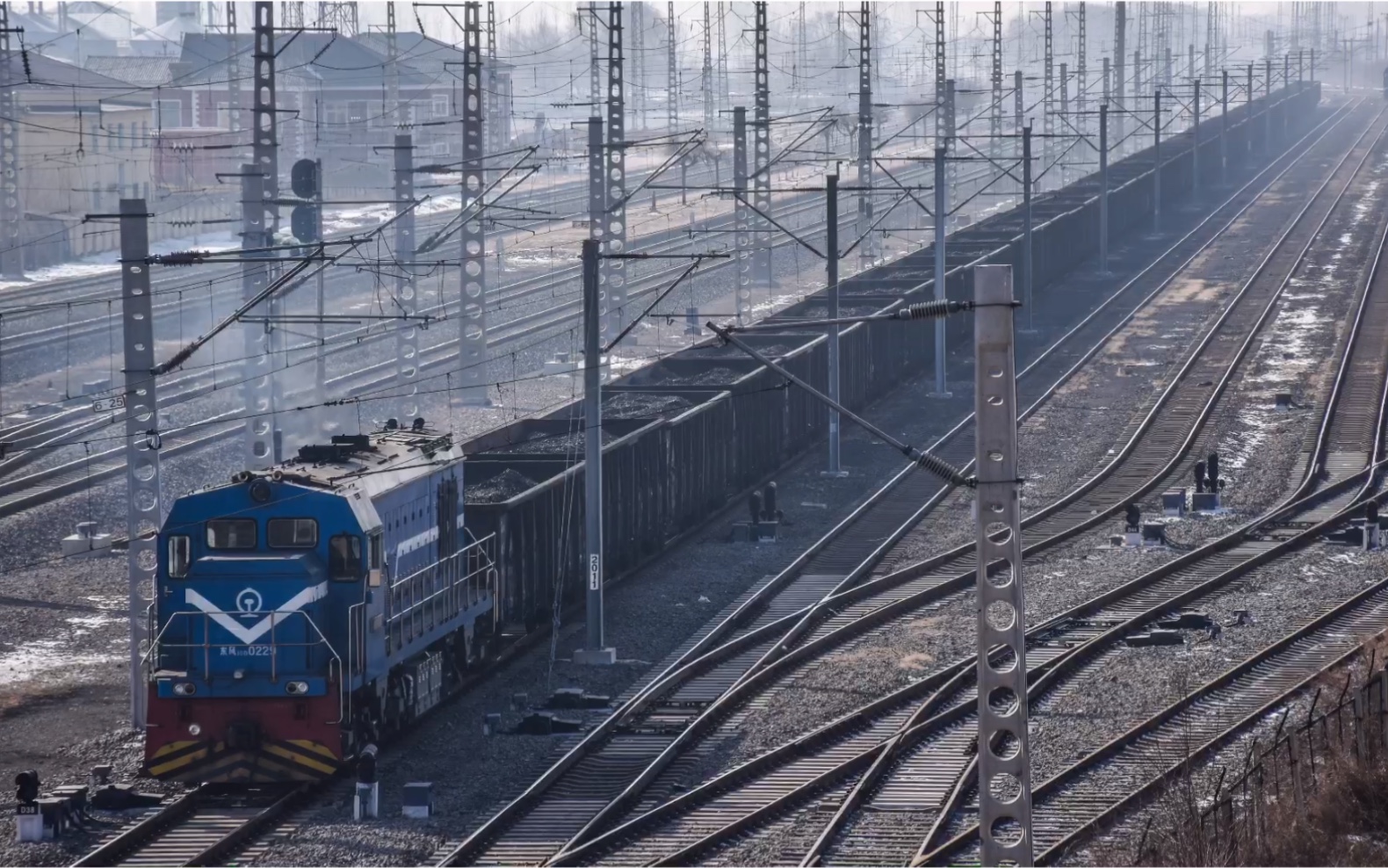 20190123 沈大线张台子站上午时段客车/临客/内燃收录