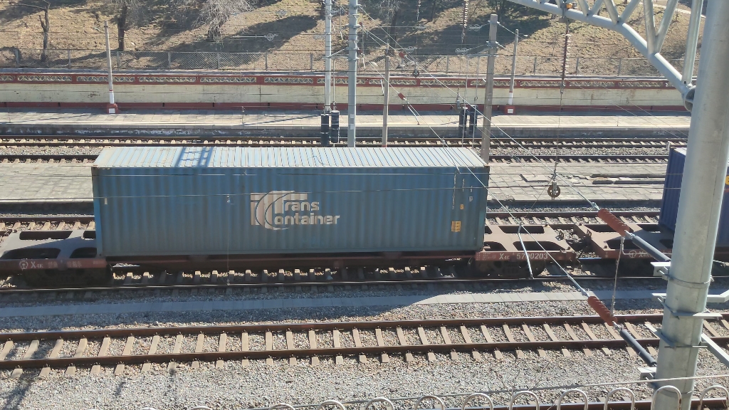 中国铁路x3k型集装箱专用平车