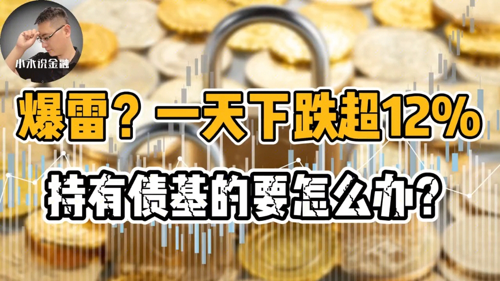 50:债券基金暴雷,一天下跌超12%,持有债基的该怎么办?哔哩哔哩bilibili