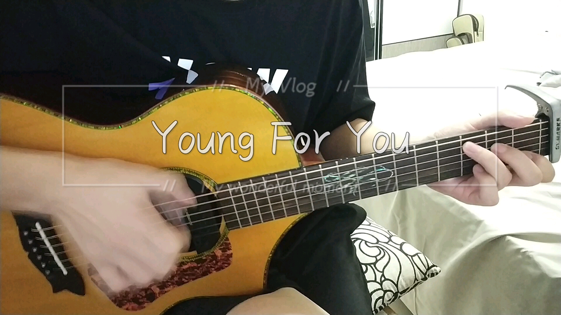 吉他弹唱《Young For You》阿拉蕾中文版哔哩哔哩bilibili