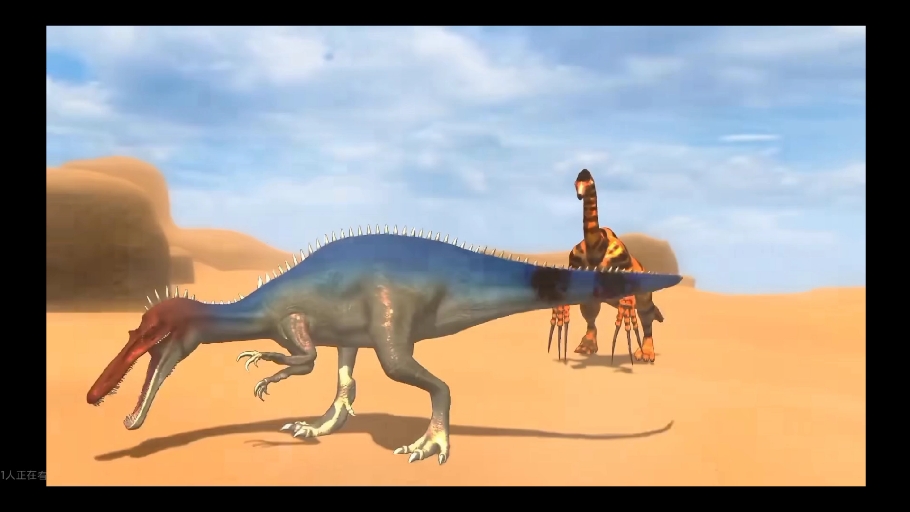 似鳄龙vs镰刀龙搞笑配音版