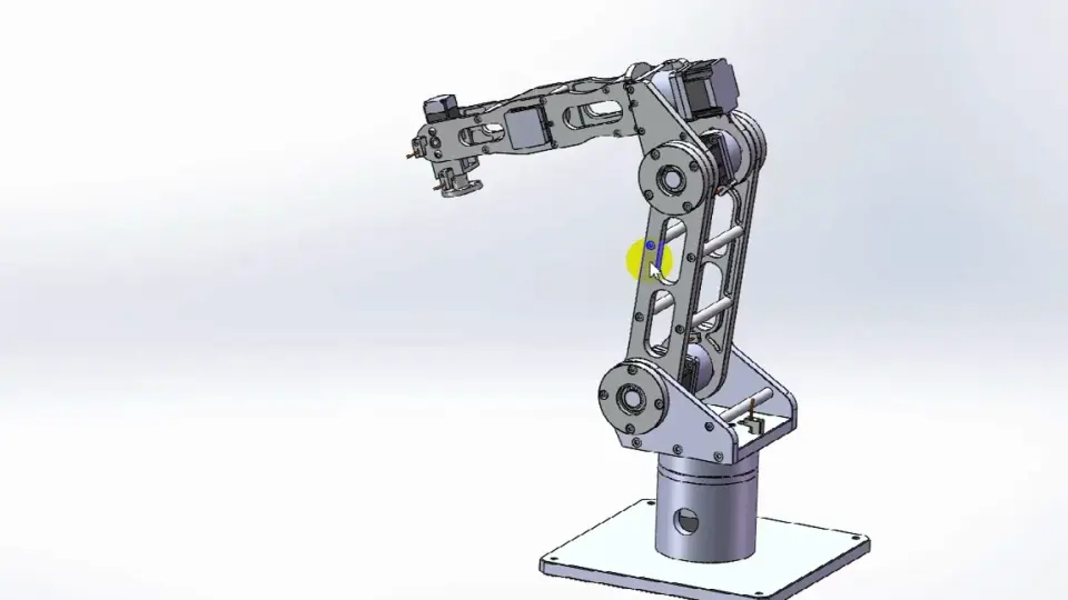 4-dof-robot-arm三维模型