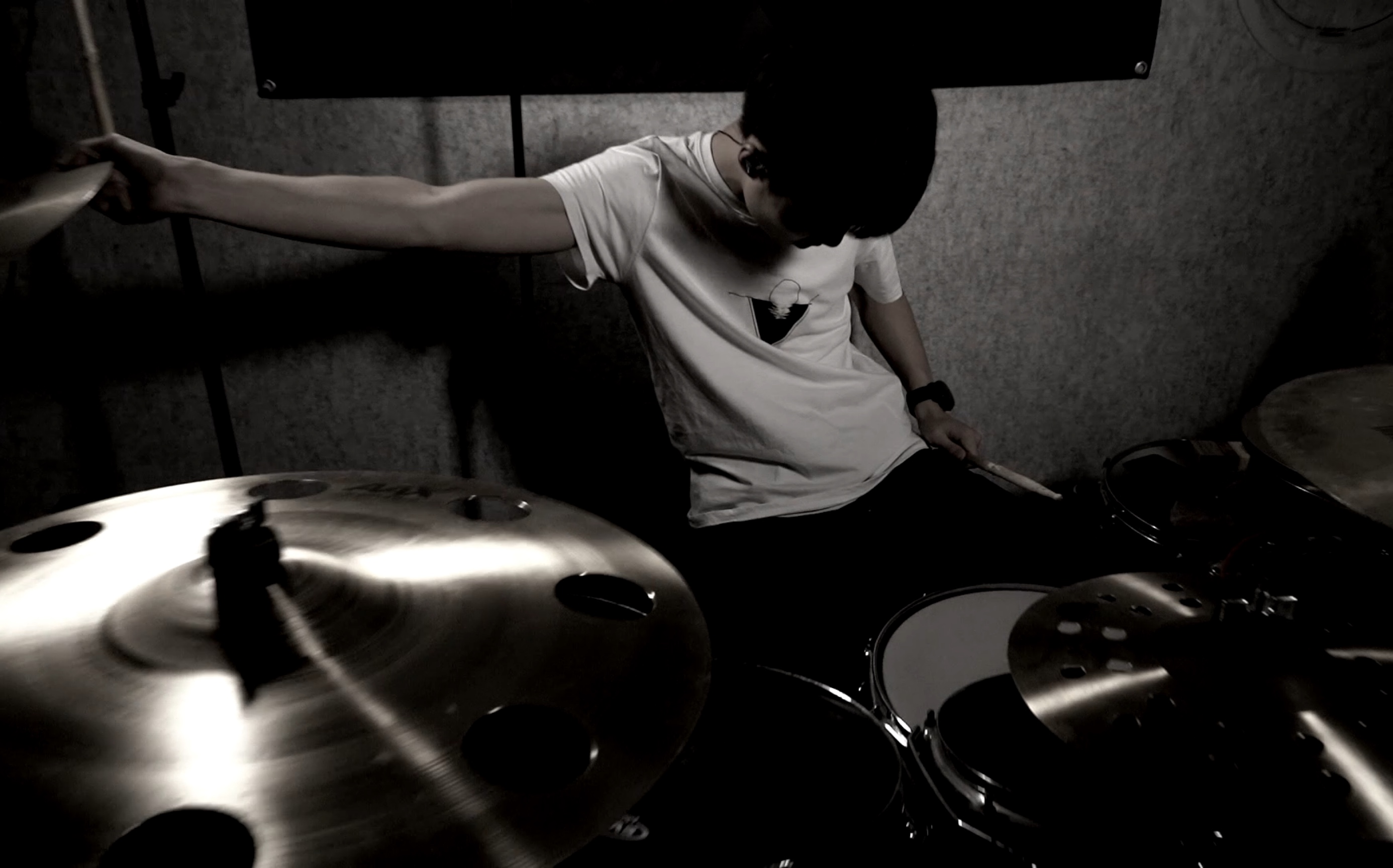 [图][架子鼓]  我们—草东没有派对，Drum Cover By Mr. 13