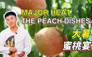 Tải video: 【大暑】水蜜桃还可以做菜？  水蜜桃烤羊肉、桃汁松鼠鱼、桃胶饮品……