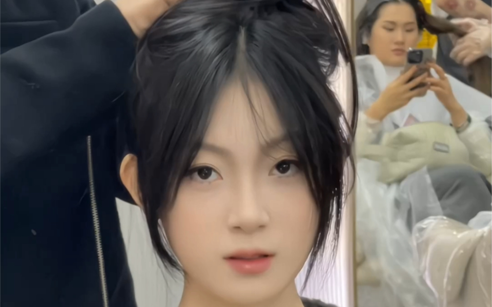 发际线后移,m型额头,方圆脸的集美可以冲这