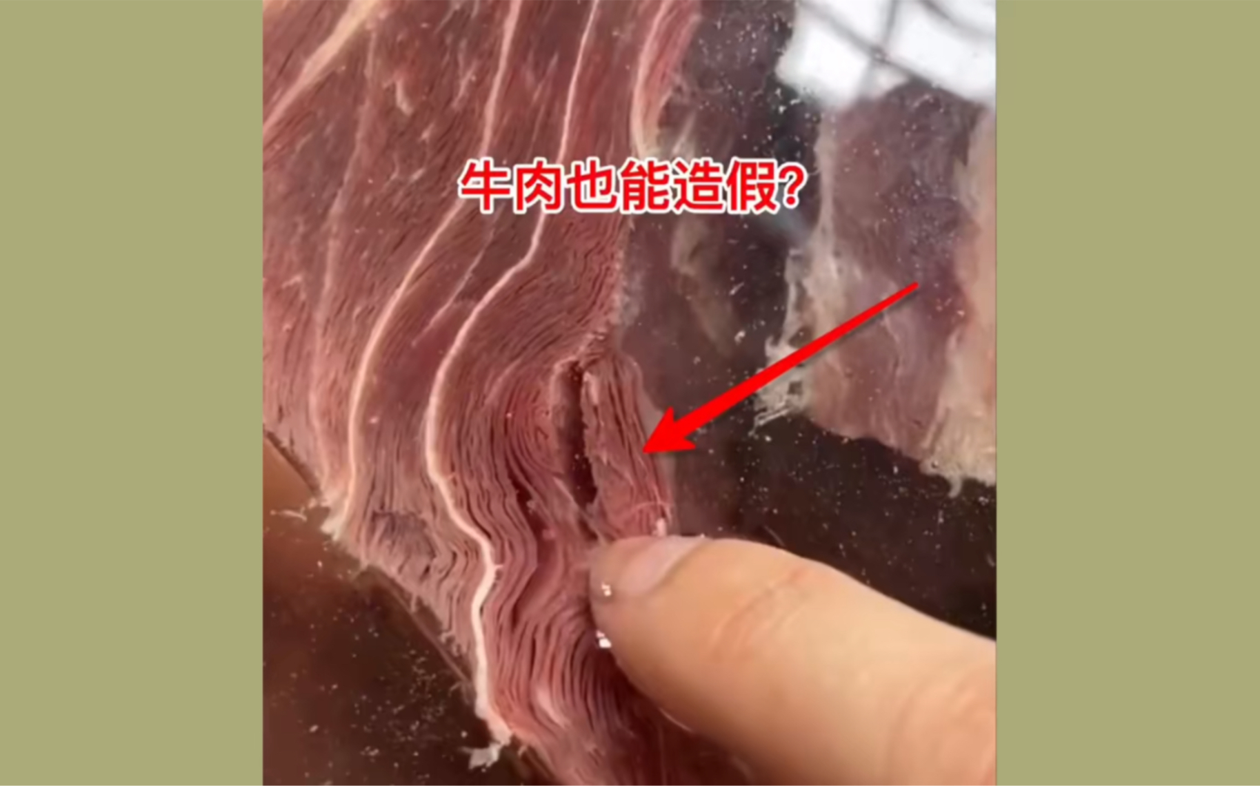 牛肉也能造假?这是真的假的?哔哩哔哩bilibili