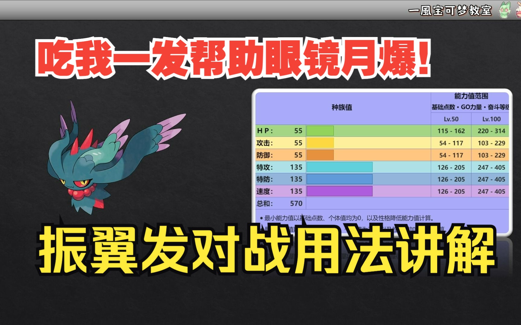 【宝可梦朱紫】使用率TOP无敌发姐,振翼发的对战用法详细讲解哔哩哔哩bilibili教学